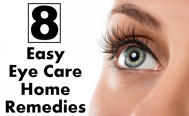 Easy Eye Care Home Remedies