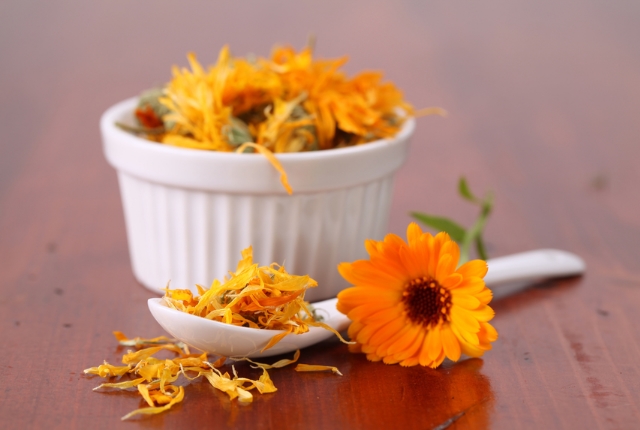 Soak in Marigold Flower Solution