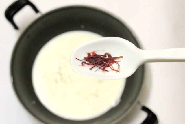 Camphor, Milk And Saffron Camphor, Milk And Saffron