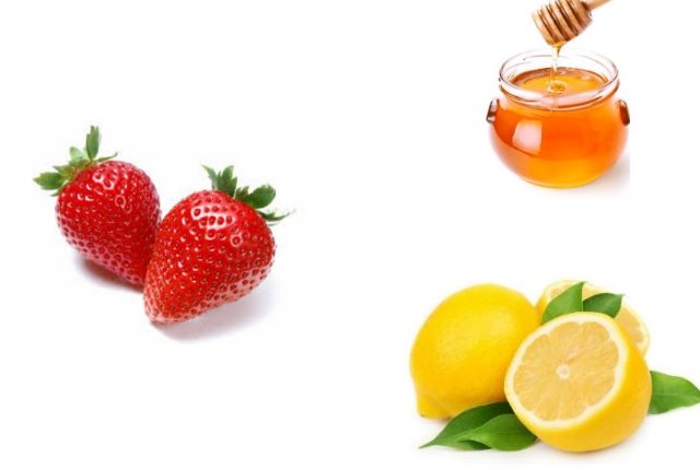 Strawberry Lemon Juice Honey Mask For Oily Skin Strawberry Lemon Juice Honey Mask For Oily Skin