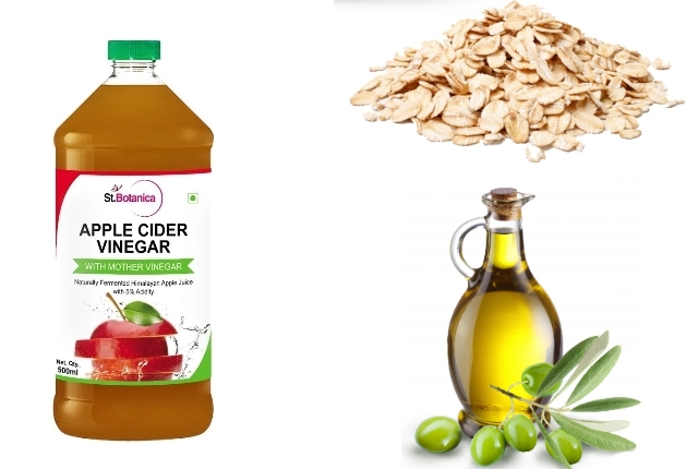 Oatmeal, Apple Cider Vinegar and Olive Oil