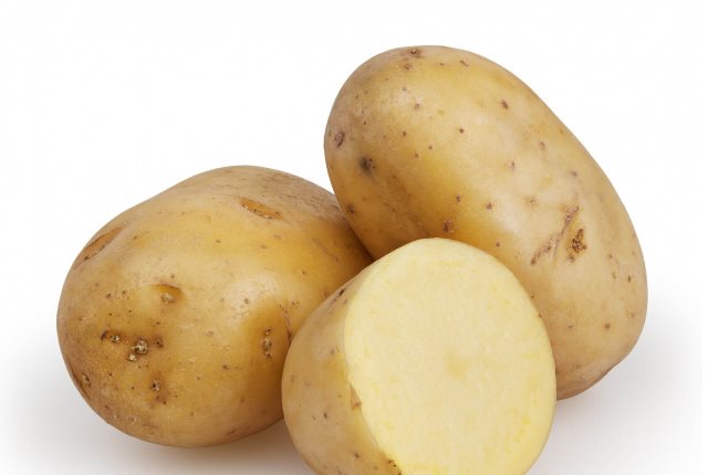 Rub Potato Slices