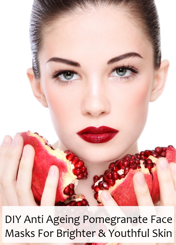 DIY Anti Ageing Pomegranate Face Masks For Brighter And Youthful Skin